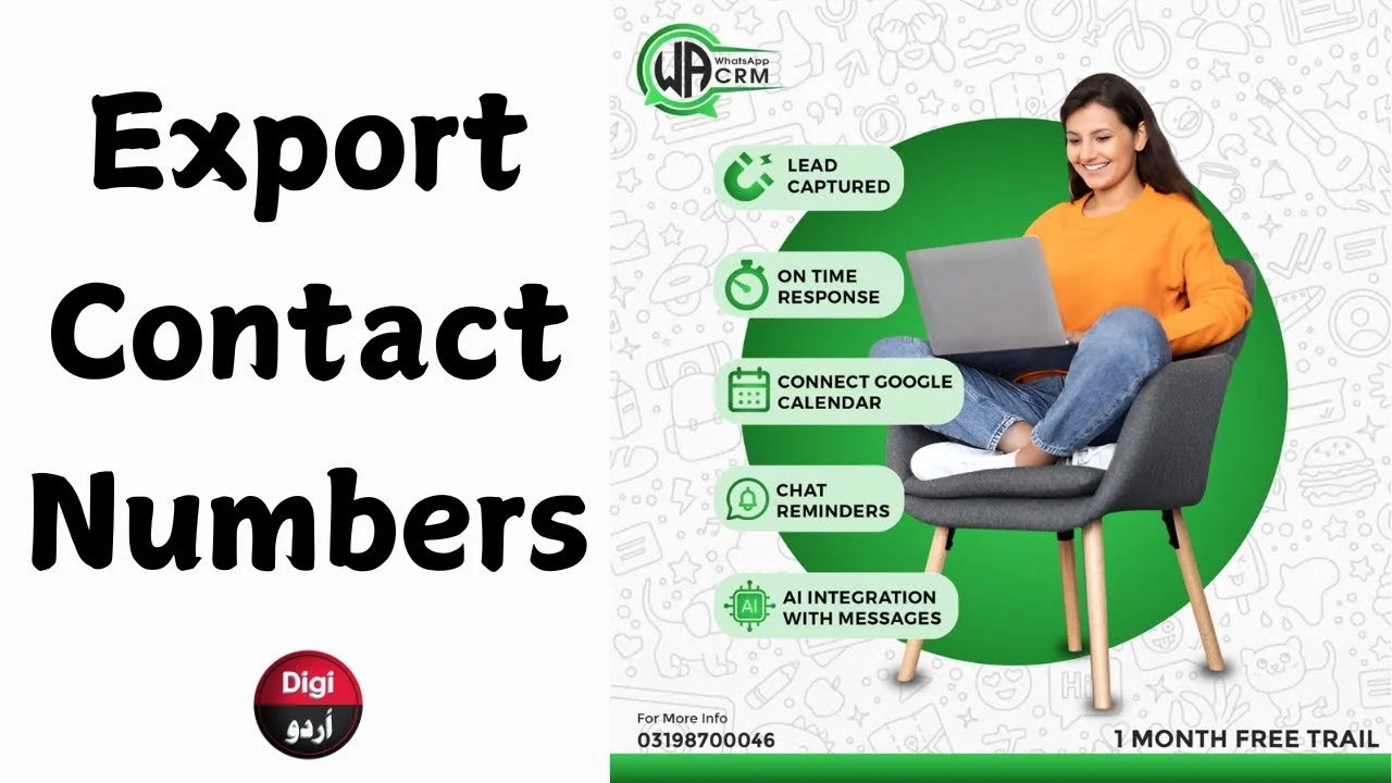 How to Export Contact Numbers in WhatsApp CRM Live